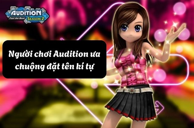 các kí tự trong game au