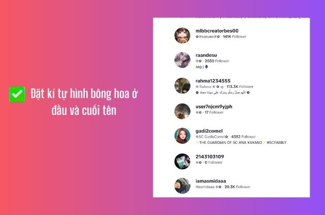 đặt kí tự hoa đầu và cuối