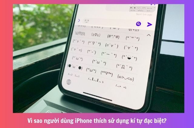 kí tự cho iphone
