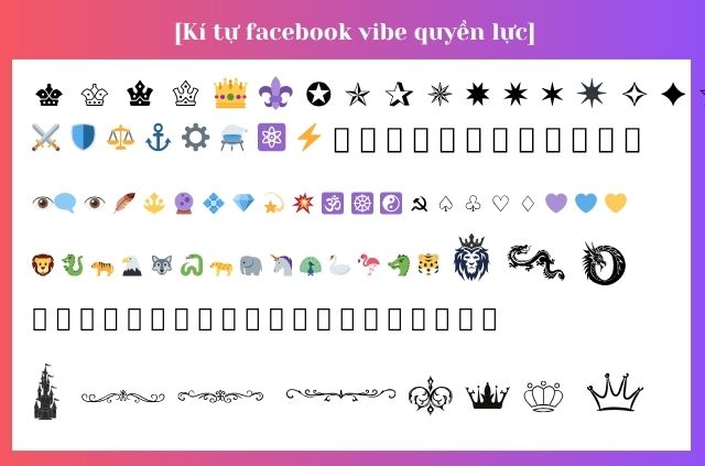 kí tự quyền lực