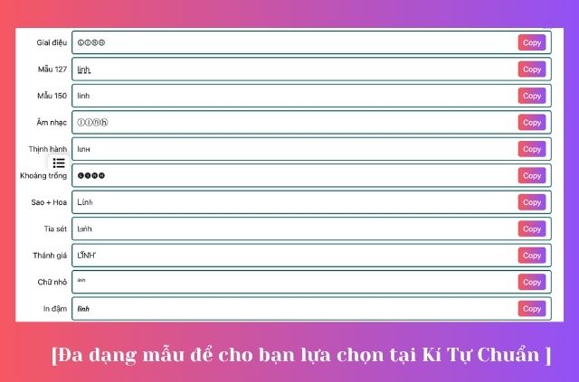 công cụ tạo tên kí tự tik tok