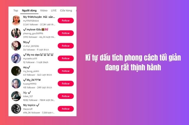 dấu tích kí tự