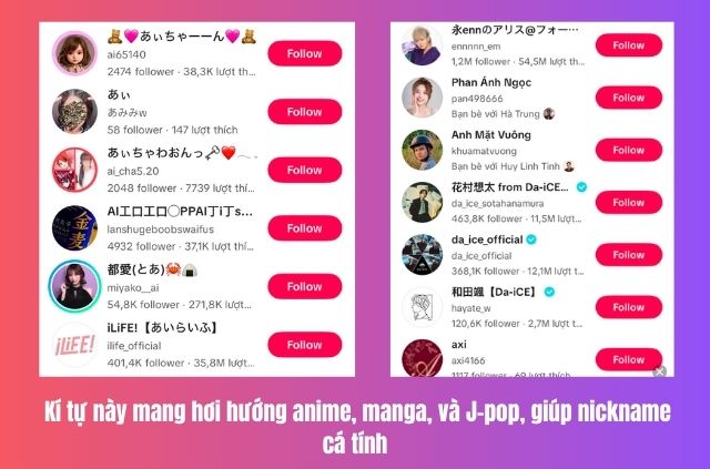 ghép kí tự chữ nhật và kí tự khác