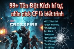 99+ tên đột kích với kí tự