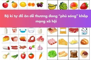 Bộ kí tự dạng đồ ăn